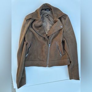 Faux Leather Moto jacket